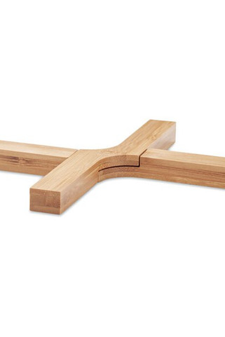 IMBA Eco-Friendly Bamboo Foldable Plant Stand - GiftRetail MO6405