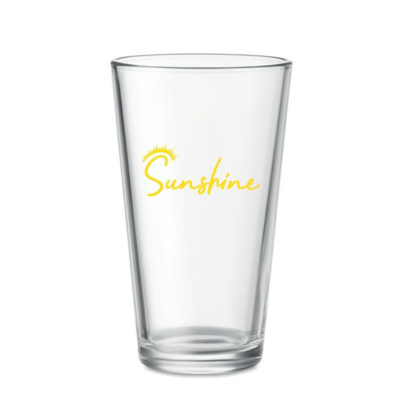 GiftRetail MO6429 - RONGO 300ml Reusable Conic Drinking Glass