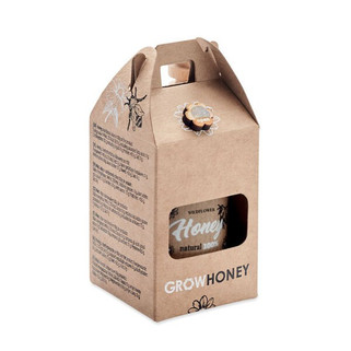 DAUBER Wildflower Honey Gift Set with Seeds - GiftRetail MO6440