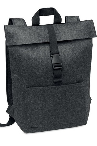 INDICO PACK RPET Eco-Friendly RPET Felt Laptop Backpack with Pocket - GiftRetail MO6456