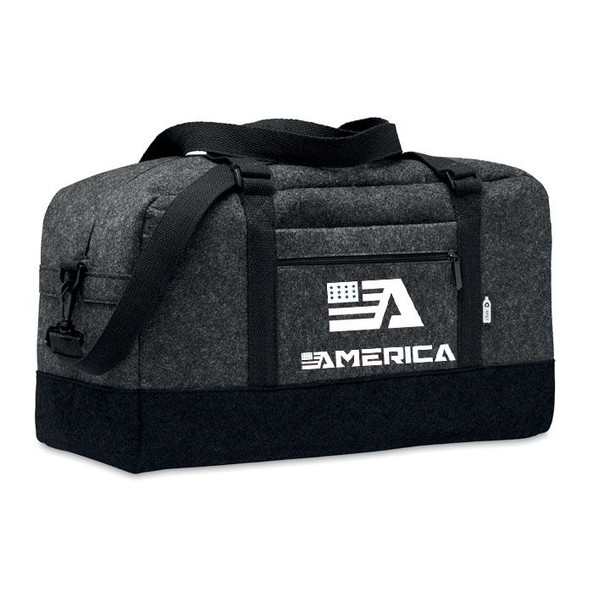 GiftRetail MO6457 - INDICO BAG RPET felt weekend bag