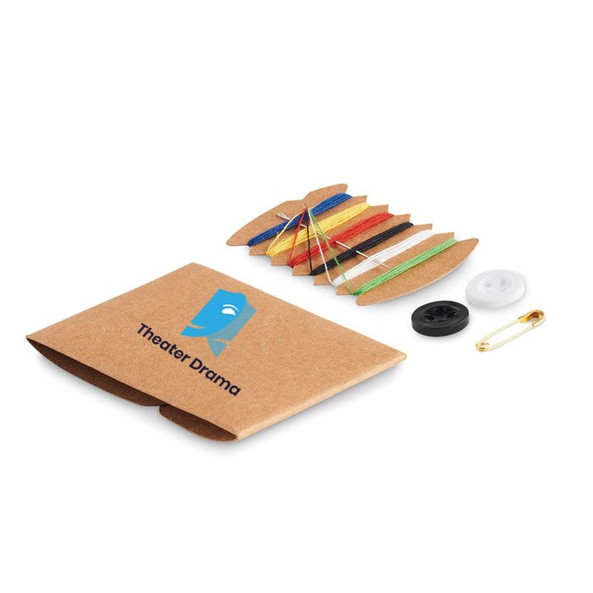 GiftRetail MO6489 - COMPACT Elegant Compact Sewing Kit with Carry Case