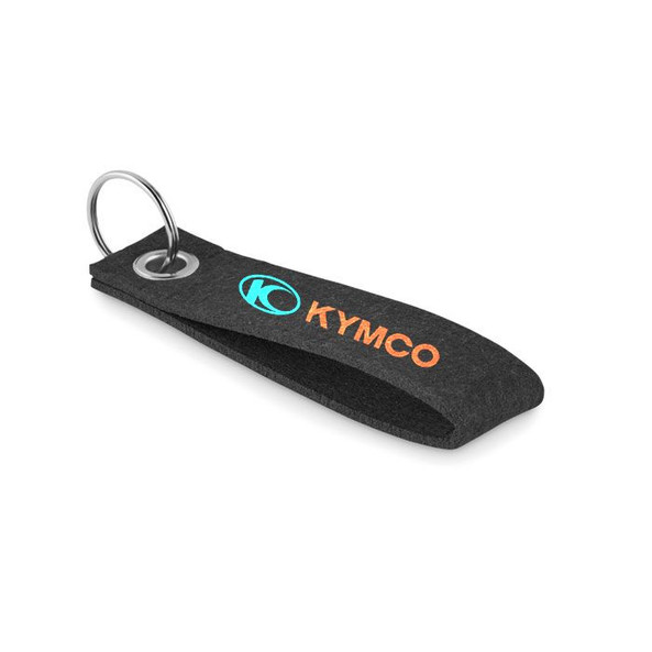 GiftRetail MO6508 - SUORA RPET Eco-Friendly Rectangular RPET Felt Keyring