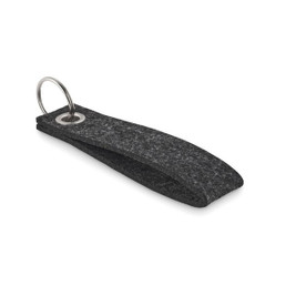 GiftRetail MO6508 - SUORA RPET Eco-Friendly Rectangular RPET Felt Keyring