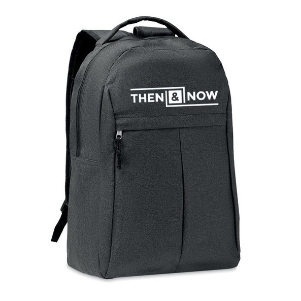 GiftRetail MO6515 - SIENA Eco-Friendly Two-Tone RPET Backpack with Pockets