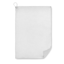 GiftRetail MO6526 - TOWGO RPET Eco-Friendly RPET Golf Towel with Hook Clip