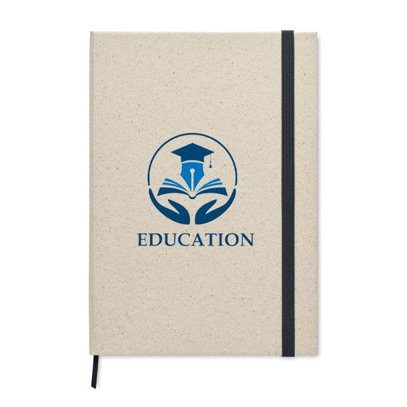 GiftRetail MO6542 - GRASS NOTES A5 notitieboek graspapier