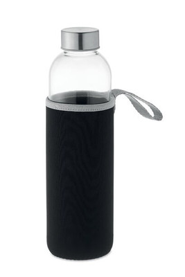 UTAH LARGE Glass bottle in pouch 750ml - GiftRetail MO6545