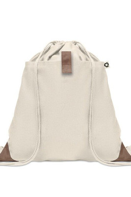 PANDA BAG Recycled cotton drawstring bag - GiftRetail MO6550