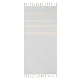 GiftRetail MO6554 - AGOURA Eco-Friendly Recycled Hamman Beach Towel Blanket