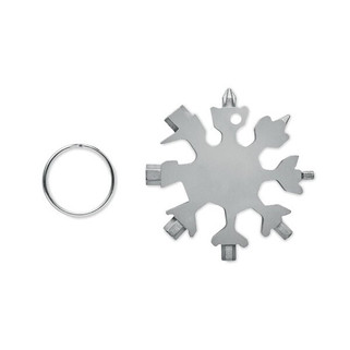 FLOQUET 17-in-1 Stainless Steel Snowflake Multi-Tool - GiftRetail MO6568