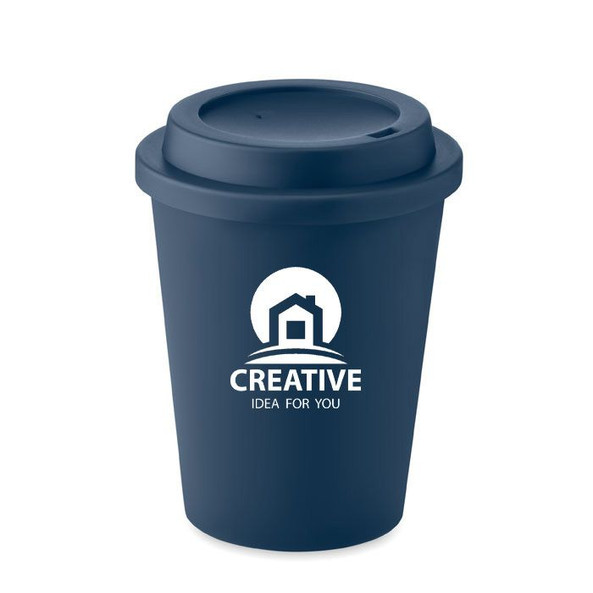 GiftRetail MO6582 - NOLA Dubbelwandige beker PP 300 ml