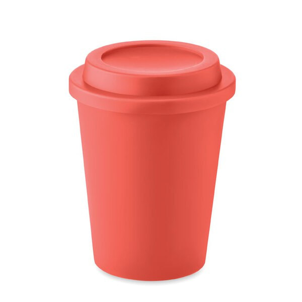 SORA Double wall tumbler PP 300 ml - GiftRetail MO6583