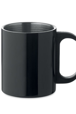 TANISS 300ml Double Wall Stainless Steel Mug - GiftRetail MO6600