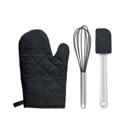 GiftRetail MO6647 - DATEKI Complete Silicone Baking Utensils Set