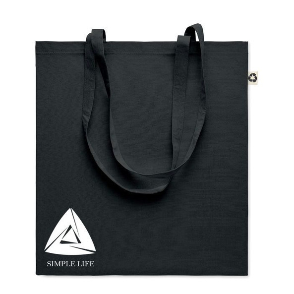 GiftRetail MO6674 - ZOCO COLOUR Eco-Friendly Recycled Cotton Shopping Tote Bag