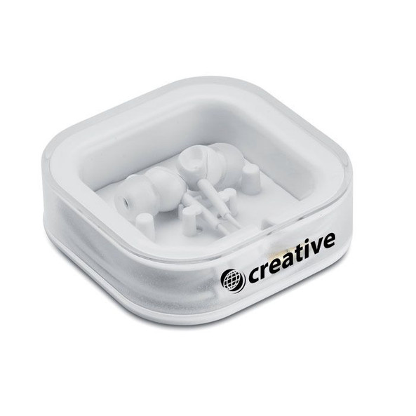 GiftRetail MO7267 - MUSISOFT Silicone Noise-Isolating Earphones