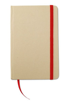 EVERNOTE Eco-Friendly A6 Notebook with Elastic Strap - GiftRetail MO7431
