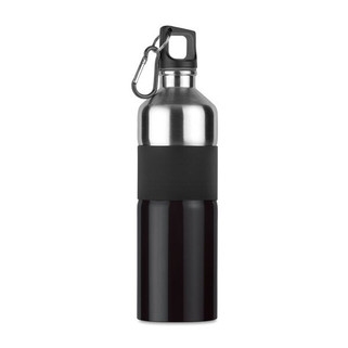 TENERE 750 ml Stainless Steel Bottle with Carabiner Hook - GiftRetail MO7490