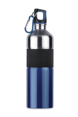 TENERE 750 ml Stainless Steel Bottle with Carabiner Hook - GiftRetail MO7490