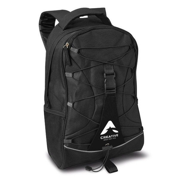 GiftRetail MO7558 - MONTE LEMA Colorful Adventure Backpack with Mesh Pockets