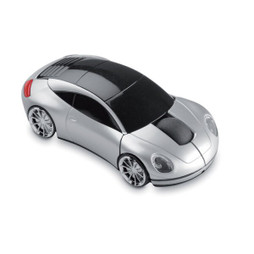 GiftRetail MO7641 - SPEED High-Speed Car Shaped Wireless Mouse with Trunk Receiver