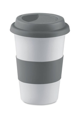 TRIBECA Mug céramique avec silicone - GiftRetail MO7683