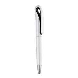 GiftRetail MO7793 - WHITESWAN Esferográfica giratória ABS