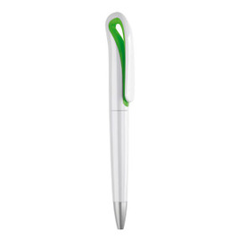 GiftRetail MO7793 - WHITESWAN ABS twist ball pen