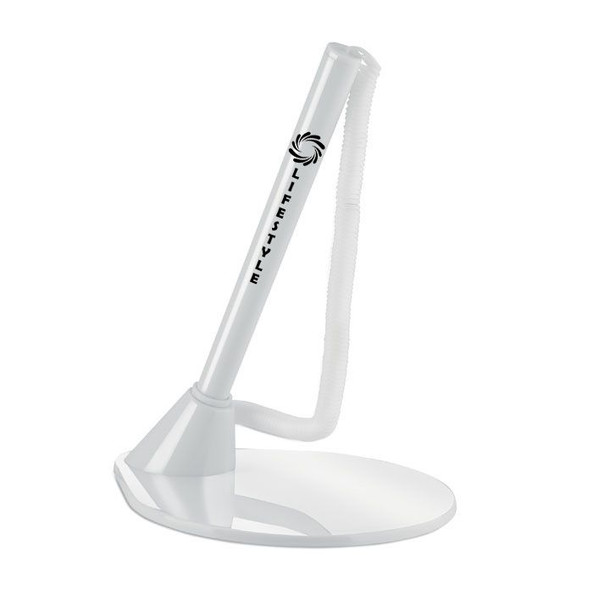 GiftRetail MO7812 - STANDUP Kunststof pen in houder