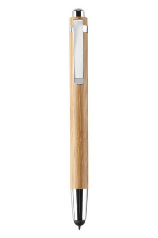 BYRON Ball pen in ABS and bamboo - GiftRetail MO8052