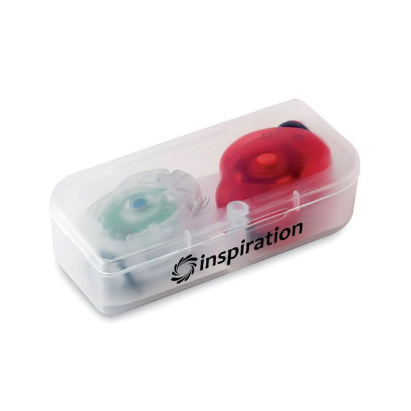 GiftRetail MO8070 - BYLUX Dual Bicycle Safety Lights with PP Box