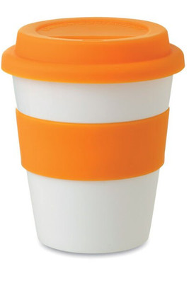 GiftRetail MO8078 - ASTORIA Take away mugg PP silikonlock