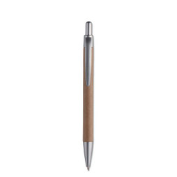 GiftRetail MO8105 - PUSHTON Eco-Friendly Push Type Ball Pen with Carton Barrel