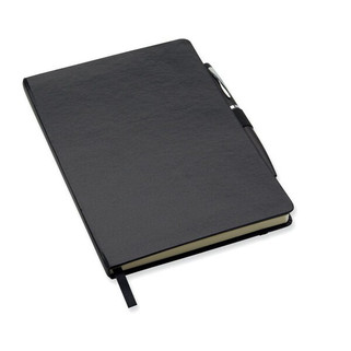 NOTAPLUS Premium A5 Notebook with Pen and Elastic Closure - GiftRetail MO8108