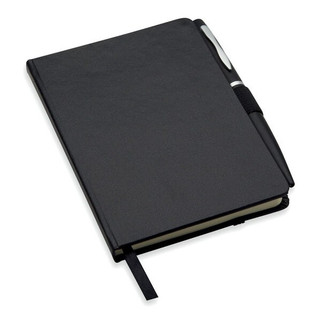 NOTALUX Premium A6 Notebook with Pen and Elastic Closure - GiftRetail MO8109