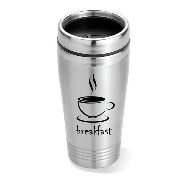 GiftRetail MO8125 - RODEODRIVE 400ml Double Wall Stainless Travel Cup