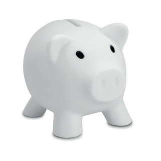 PVC Piggy Bank with ABS stopper - GiftRetail MO8132