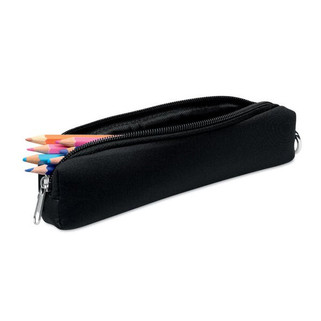 IRIS Compact Foam Pencil Case with Carabiner Clip - GiftRetail MO8176