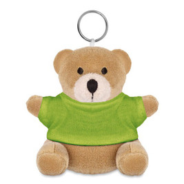 NIL Adorable Teddy Bear Plush Key Ring with Cotton T-Shirt - GiftRetail MO8253