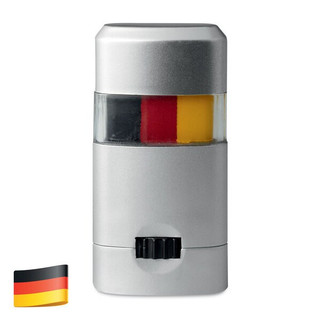 WEREL Silver Case German Flag Body Paint Stick - GiftRetail MO8274