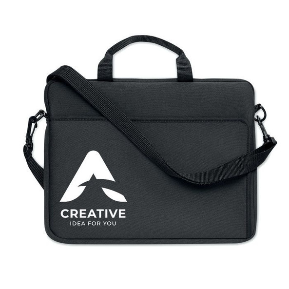GiftRetail MO8331 - NEOLAP Neopreen Laptophoes met Handvat en Schouderriem