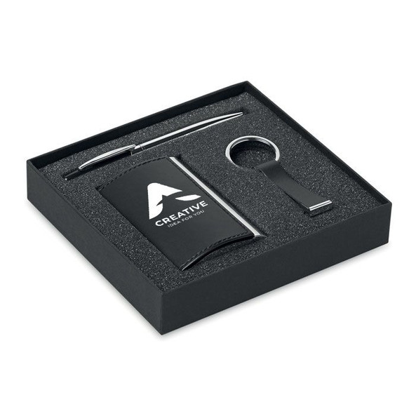GiftRetail MO8406 - KADEAU Elegantes Business-Geschenkset mit Kugelschreiber