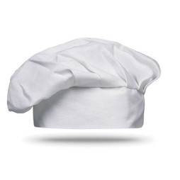 GiftRetail MO8409 - CHEF Toque de chef en coton 130g/m2