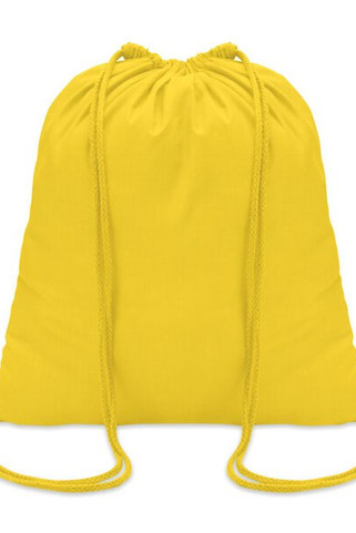 COLORED Eco-Friendly Cotton Drawstring Bag 100gr/m² 37x41CM - GiftRetail MO8484