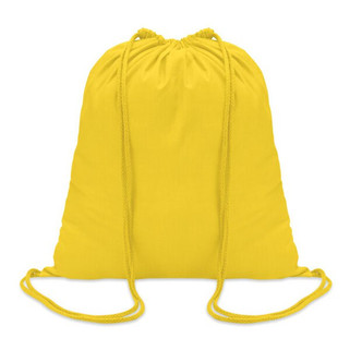COLORED Eco-Friendly Cotton Drawstring Bag 100gr/m² 37x41CM - GiftRetail MO8484