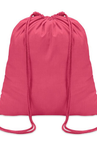 COLORED Eco-Friendly Cotton Drawstring Bag 100gr/m² 37x41CM - GiftRetail MO8484
