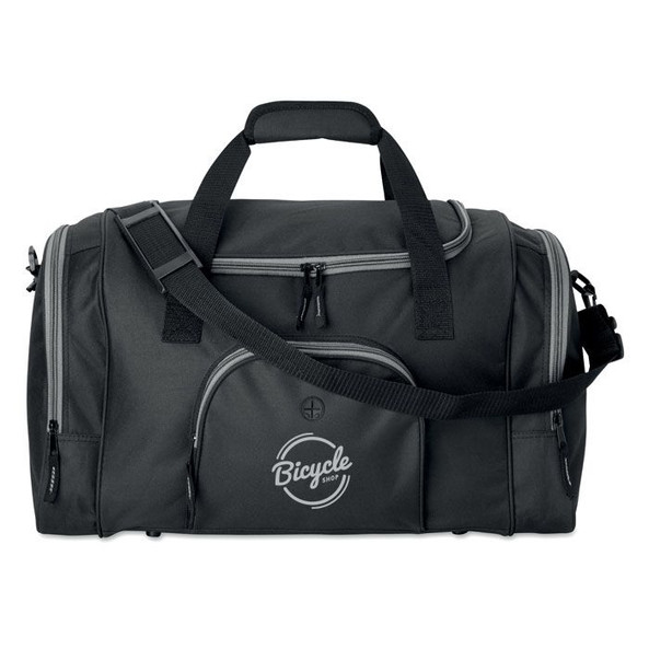 GiftRetail MO8576 - LEIS Durable 600D Polyester Sports Bag with Multiple Compartments
