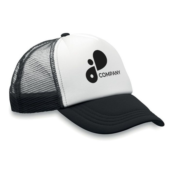 GiftRetail MO8594 - TRUCKER CAP Premium 5-Panel Trucker Cap with Mesh Back