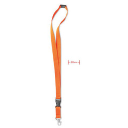 GiftRetail MO8595 - LANY Premium 20mm Lanyard with Metal Hook and Safety Features